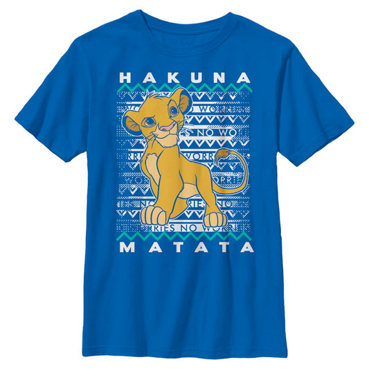 Disney Hakuna Simba Boys Kids T Shirt