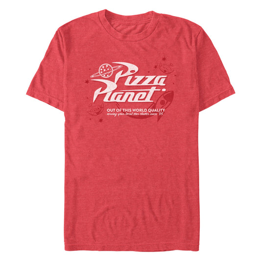 Disney Retro Pizza Planet Mens T Shirt