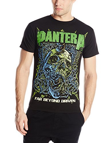 Pantera Men'S Pantera Far Beyond Driven T Shirt,Black,X-Large [T-Shirt] - Rock Band Apparel