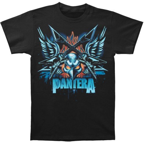 Pantera Men'S Pantera Wings T-Shirt, Black, Medium [T-Shirt] - Rock Band Apparel