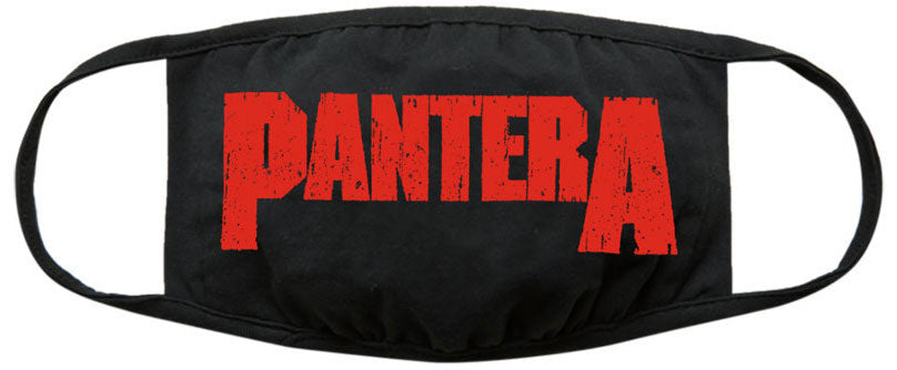 Pantera Pantera Logo Face Covering [Apparel] - Rock Band Apparel