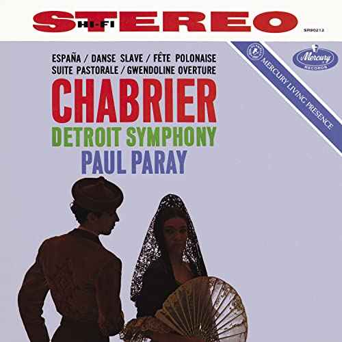 The Music Of Chabrier (Mercury Living Presence Series) [Half-Speed LP] [Vinyl]