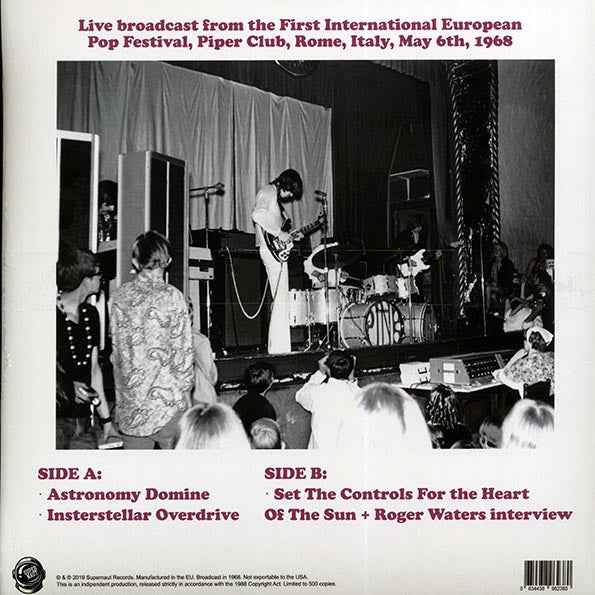 Broadcast In Rome Italy May 6Th 1968 (Yellow Vinyl) [Import] [Vinyl]