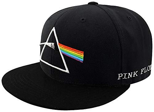 Pink Floyd Dark Side Of The Moon Black Snapback Cap [Hat] - Rock Band Apparel