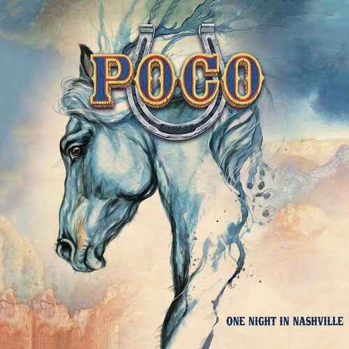 Poco - One Night In Nashville (Transparent Blue) (Colored Vinyl, Limited Edition) [Vinyl]