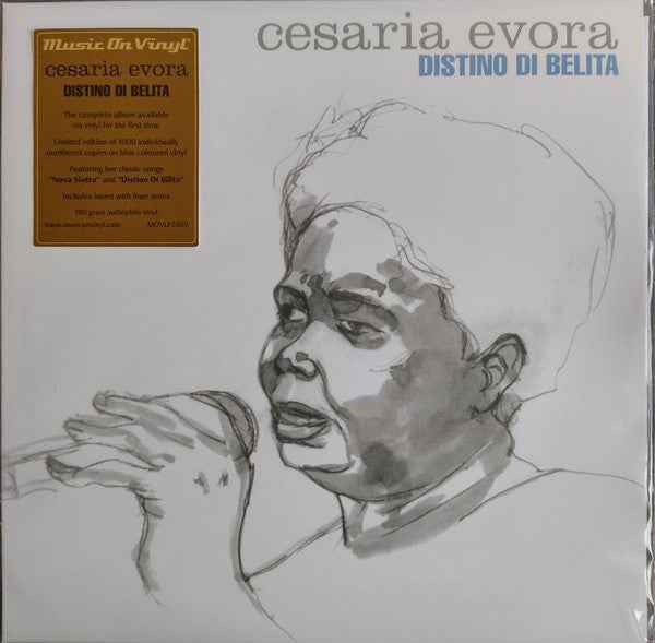 Evora, Cesaria - Distino Di Belita - Limited 180-Gram Blue Colored Vinyl [Vinyl]