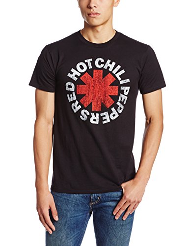 Red Hot Chili Peppers Distressed Logo [T-Shirt] - Rock Band Apparel