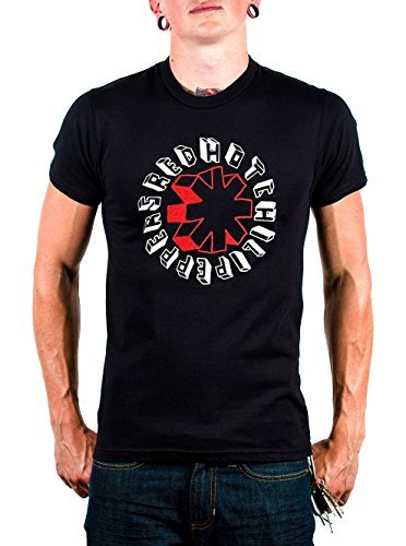 Red Hot Chili Peppers Men'S Rhcp Hand Drawn T-Shirt, Black, Medium [T-Shirt]