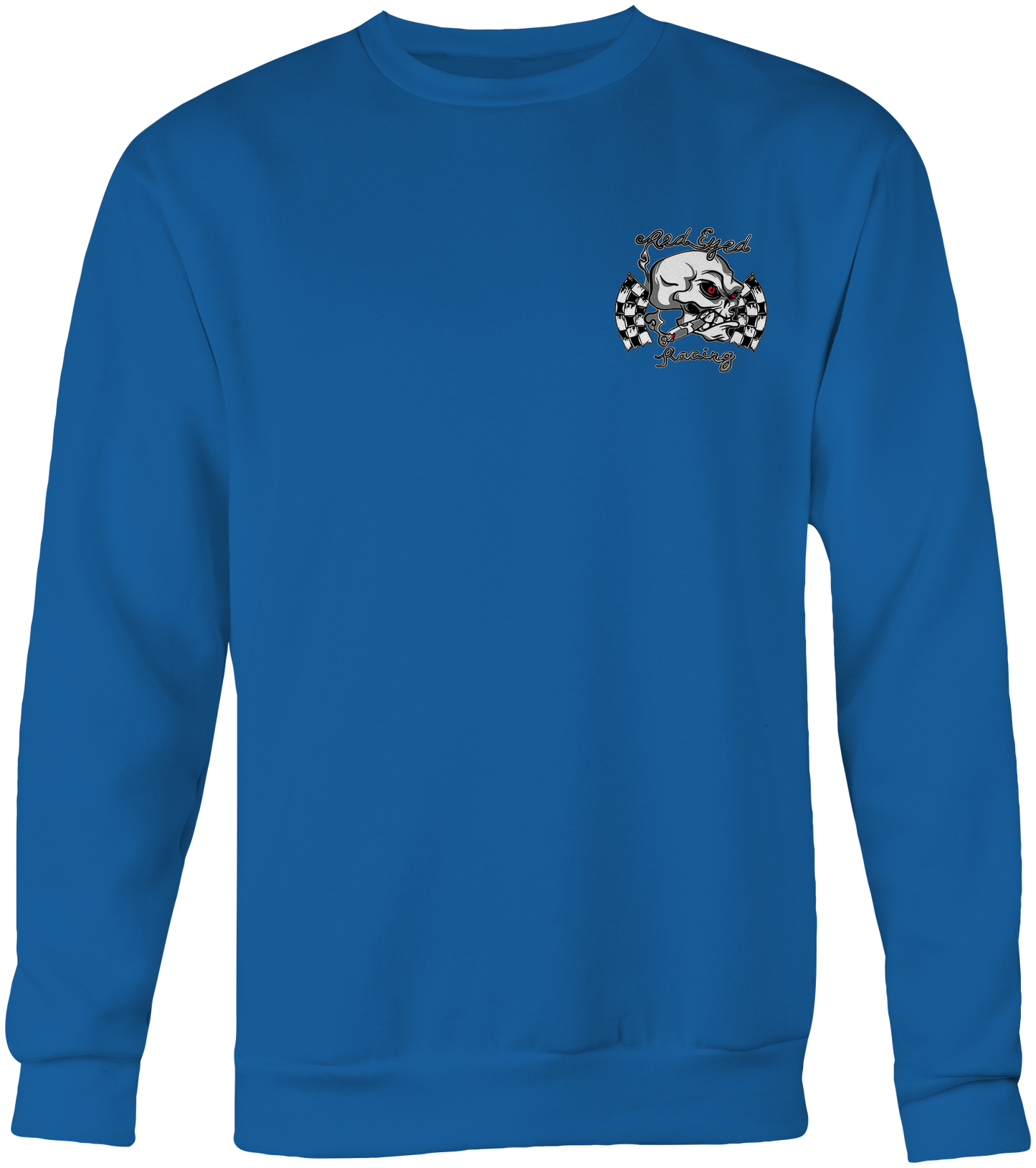 Red Eyed Racing Crewneck Sweatshirts