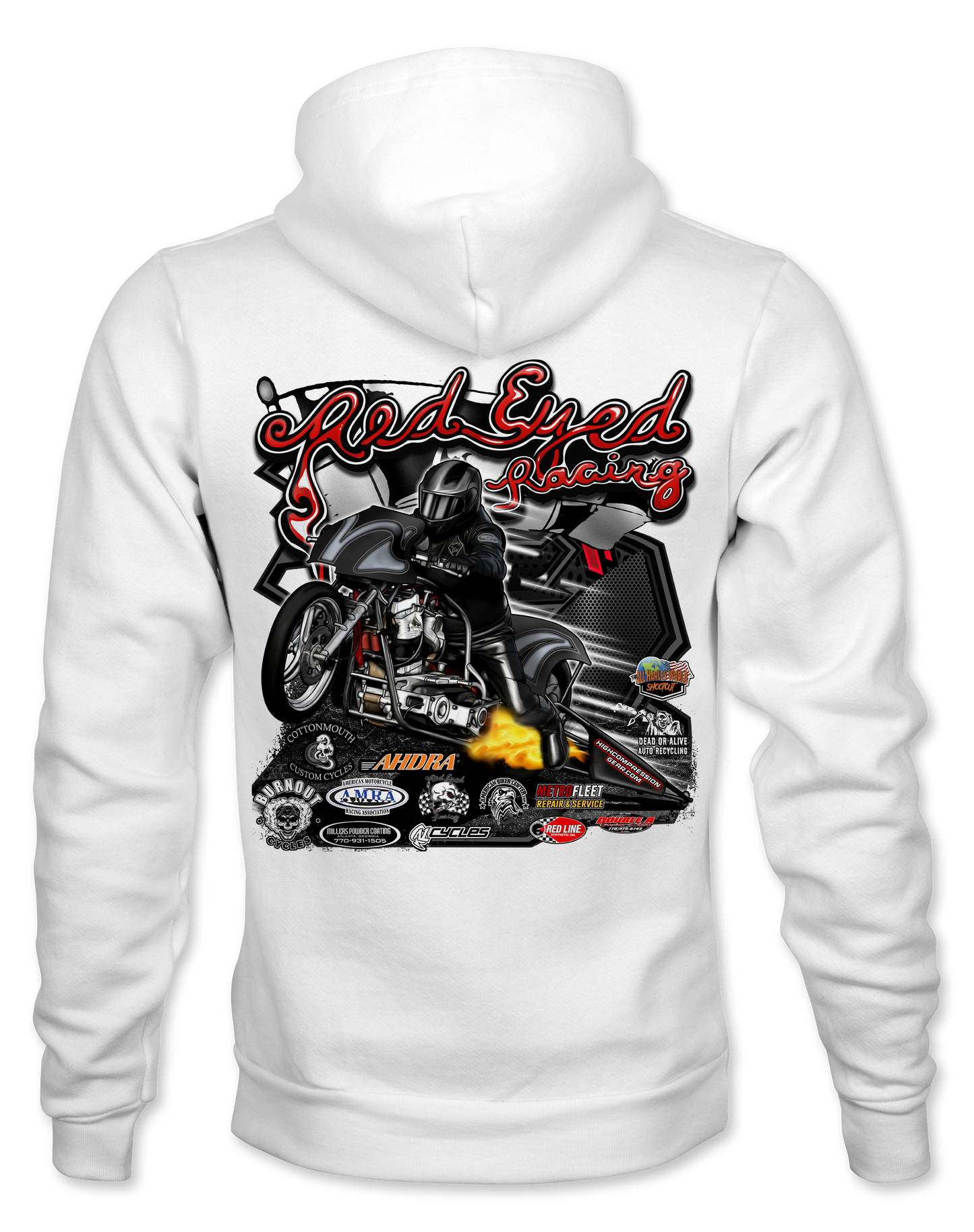 Red Eyed Racing Hoodies