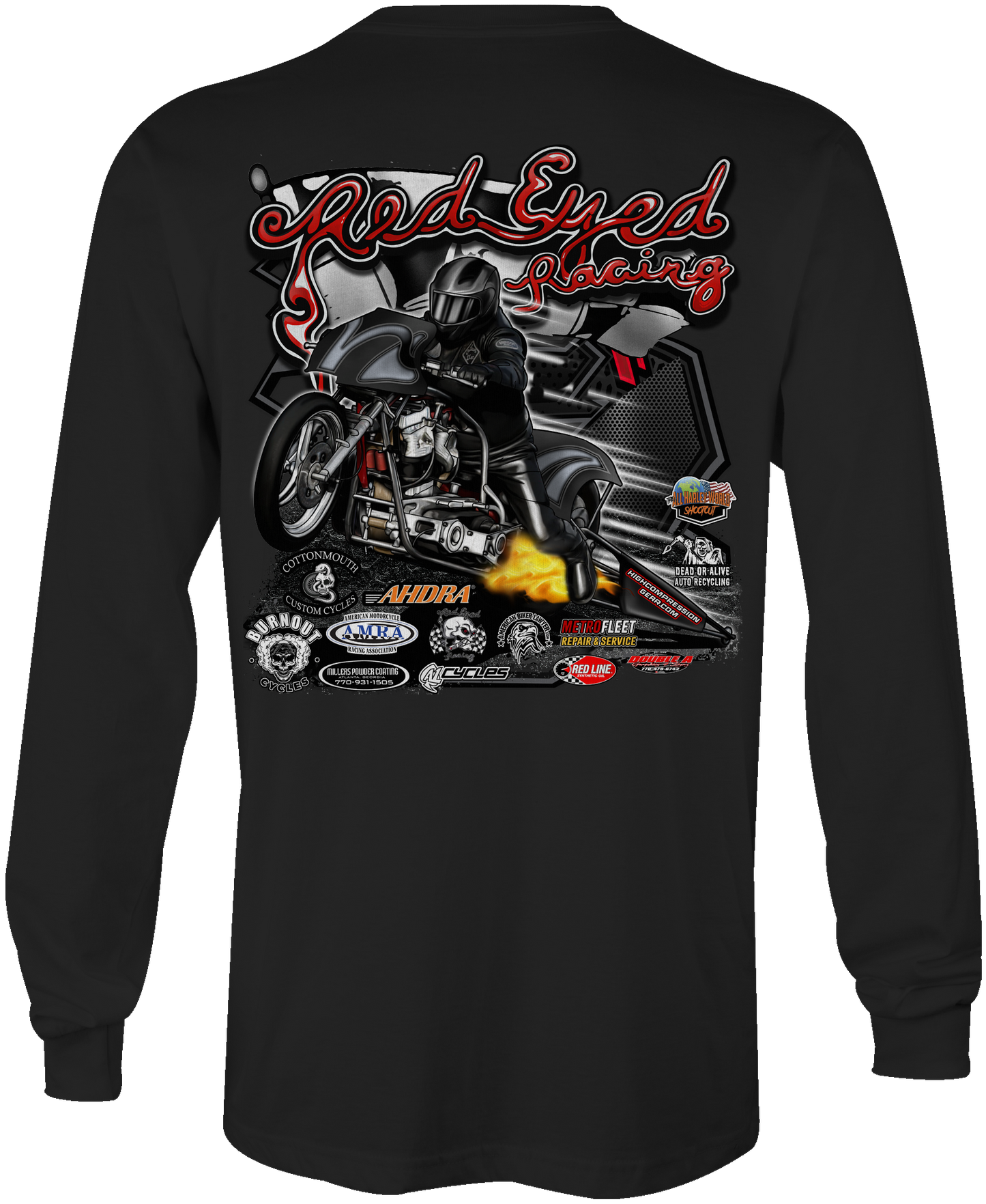 Red Eyed Racing Long Sleeves
