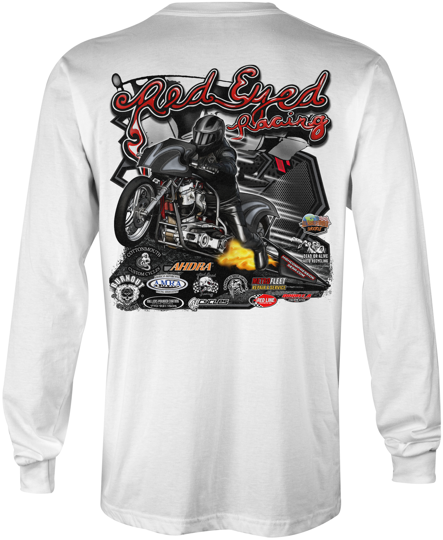 Red Eyed Racing Long Sleeves