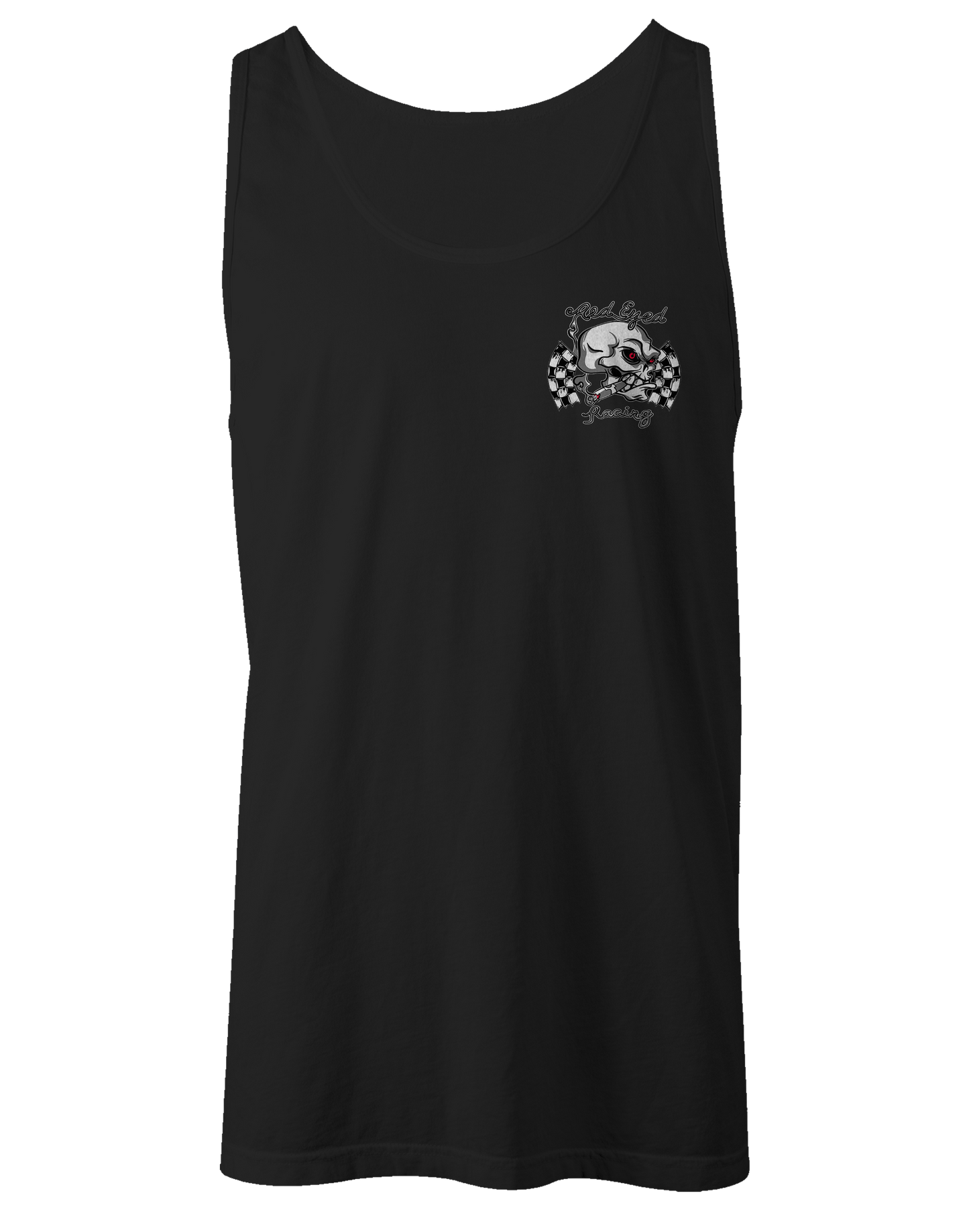 Red Eyed Racing Tank Tops