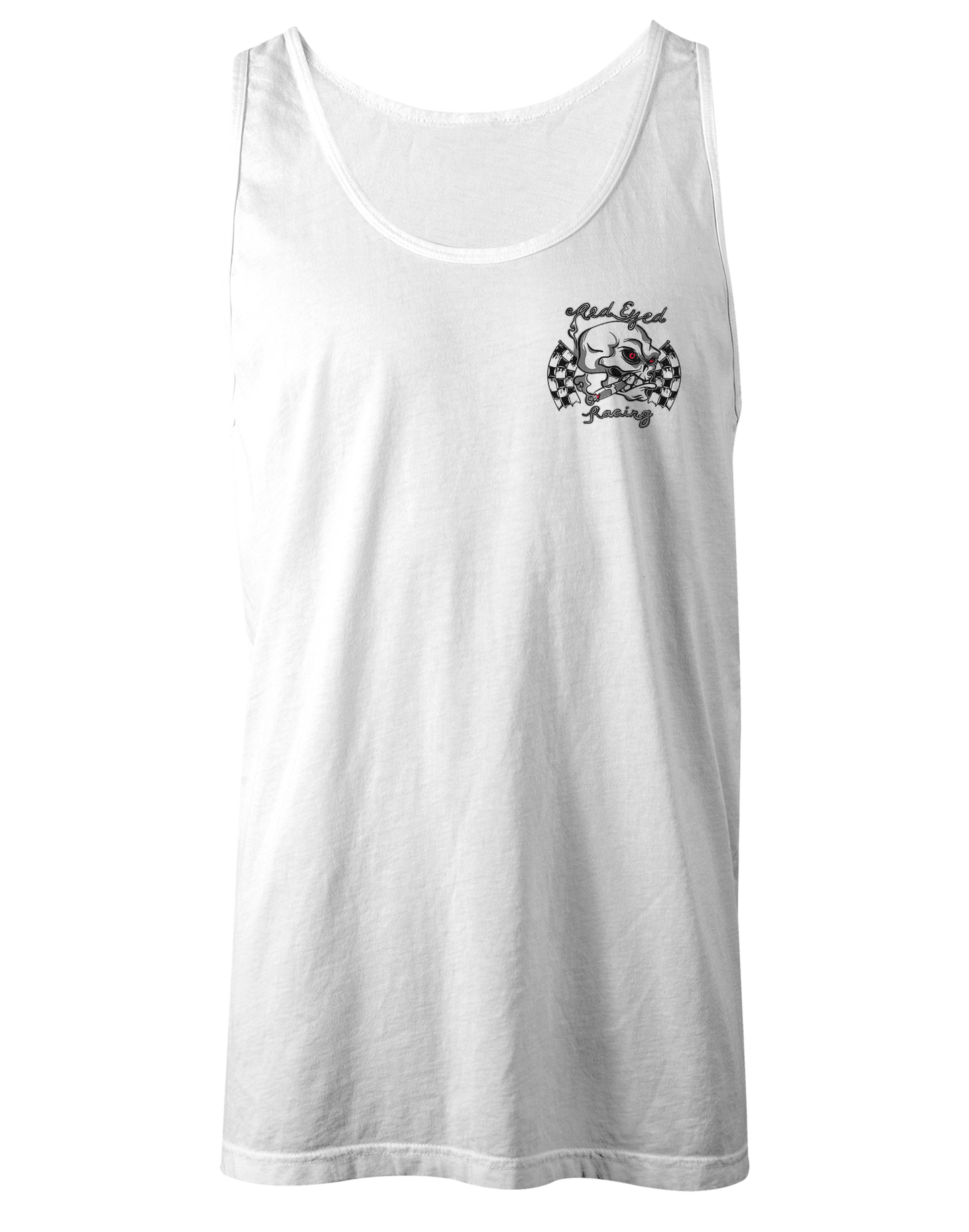 Red Eyed Racing Tank Tops