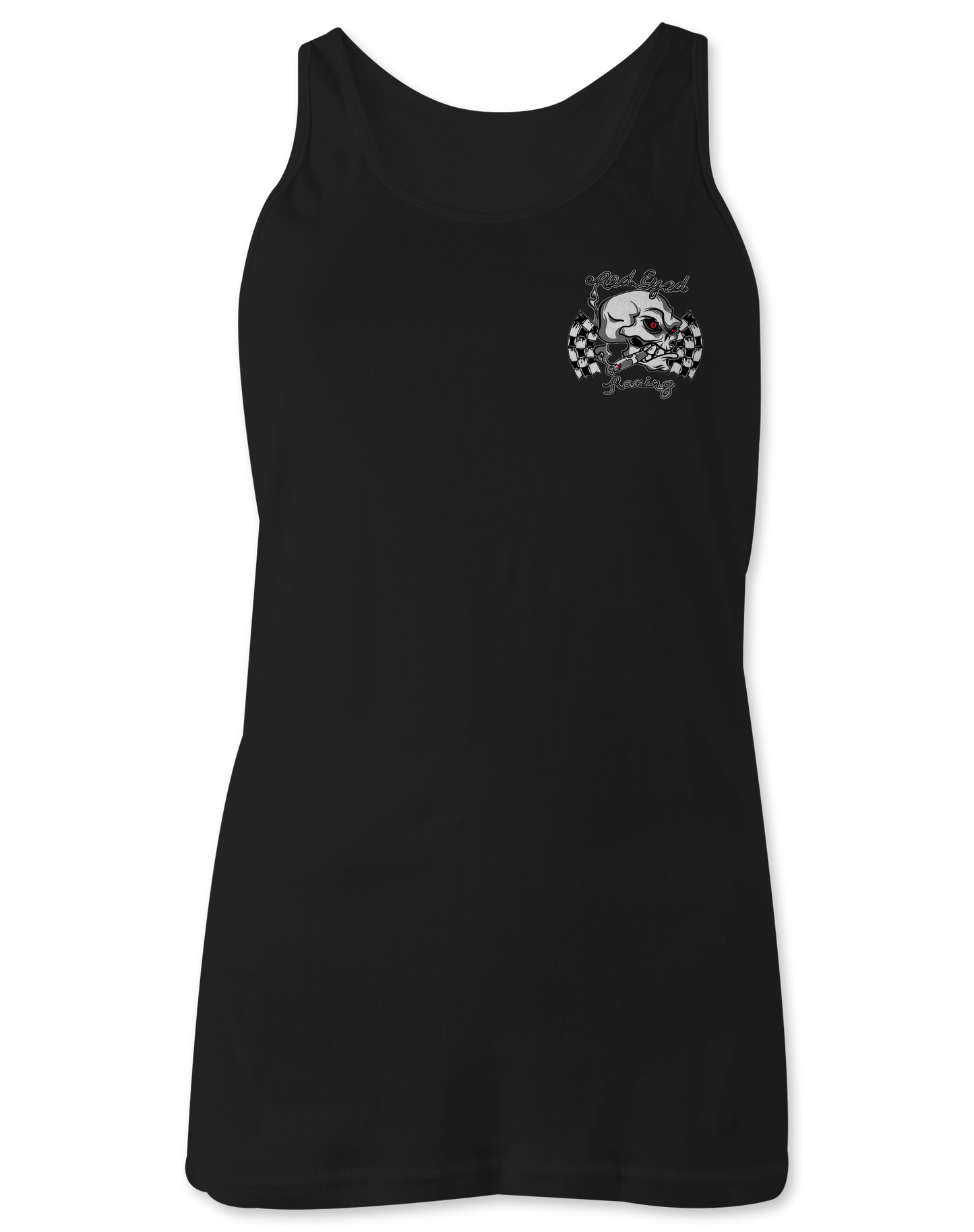 Red Eyed Racing Tank Tops