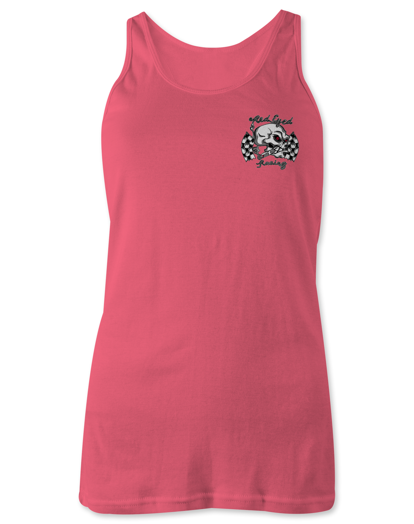 Red Eyed Racing Tank Tops