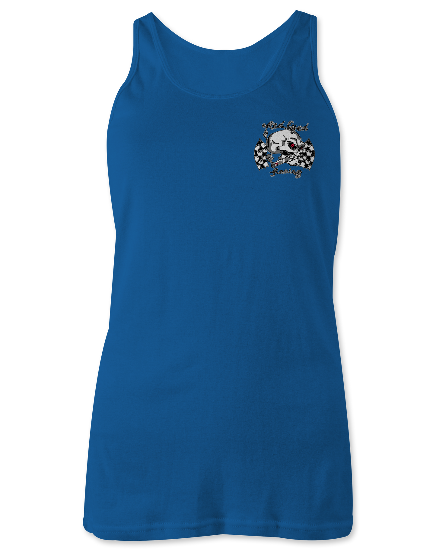 Red Eyed Racing Tank Tops