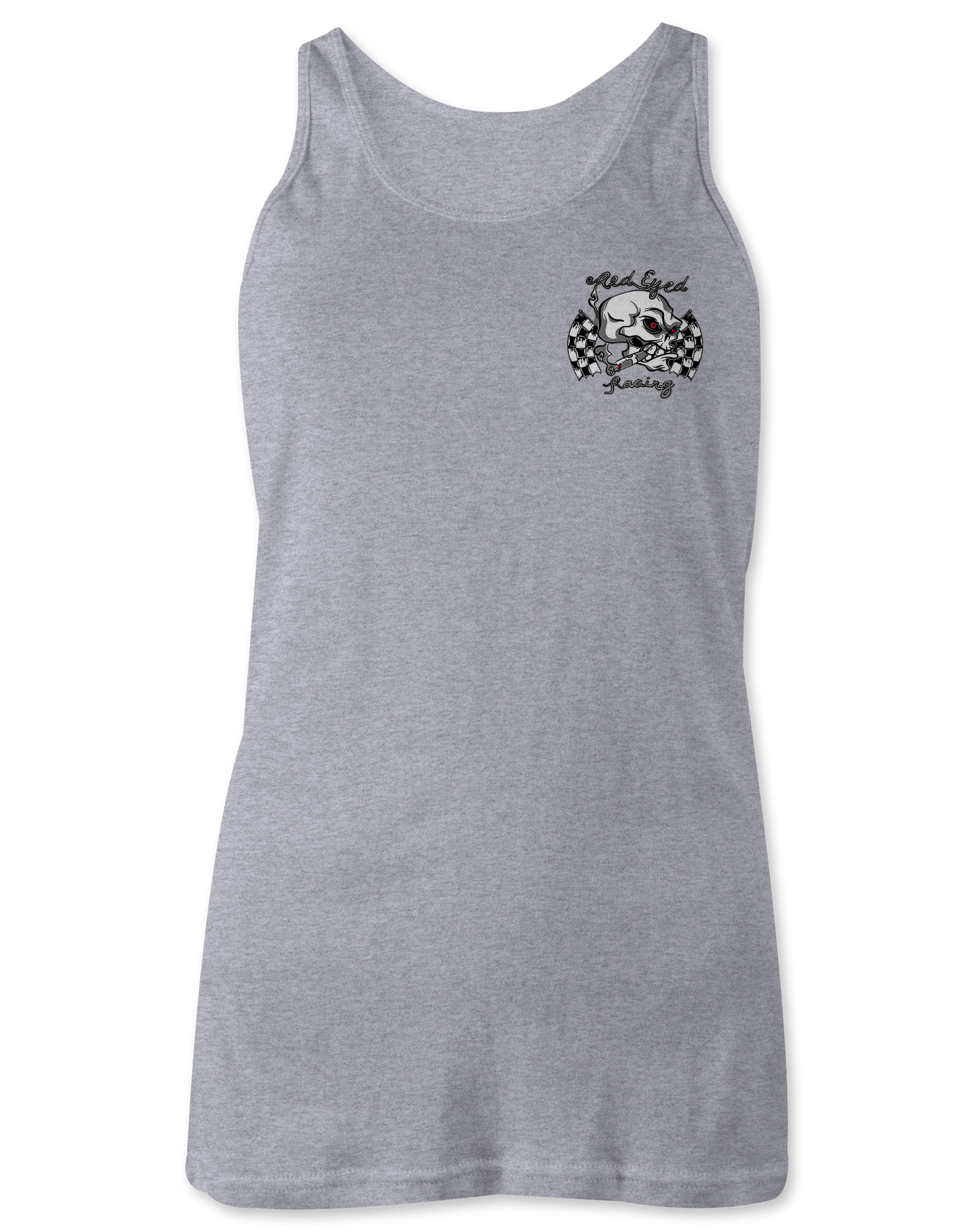 Red Eyed Racing Tank Tops
