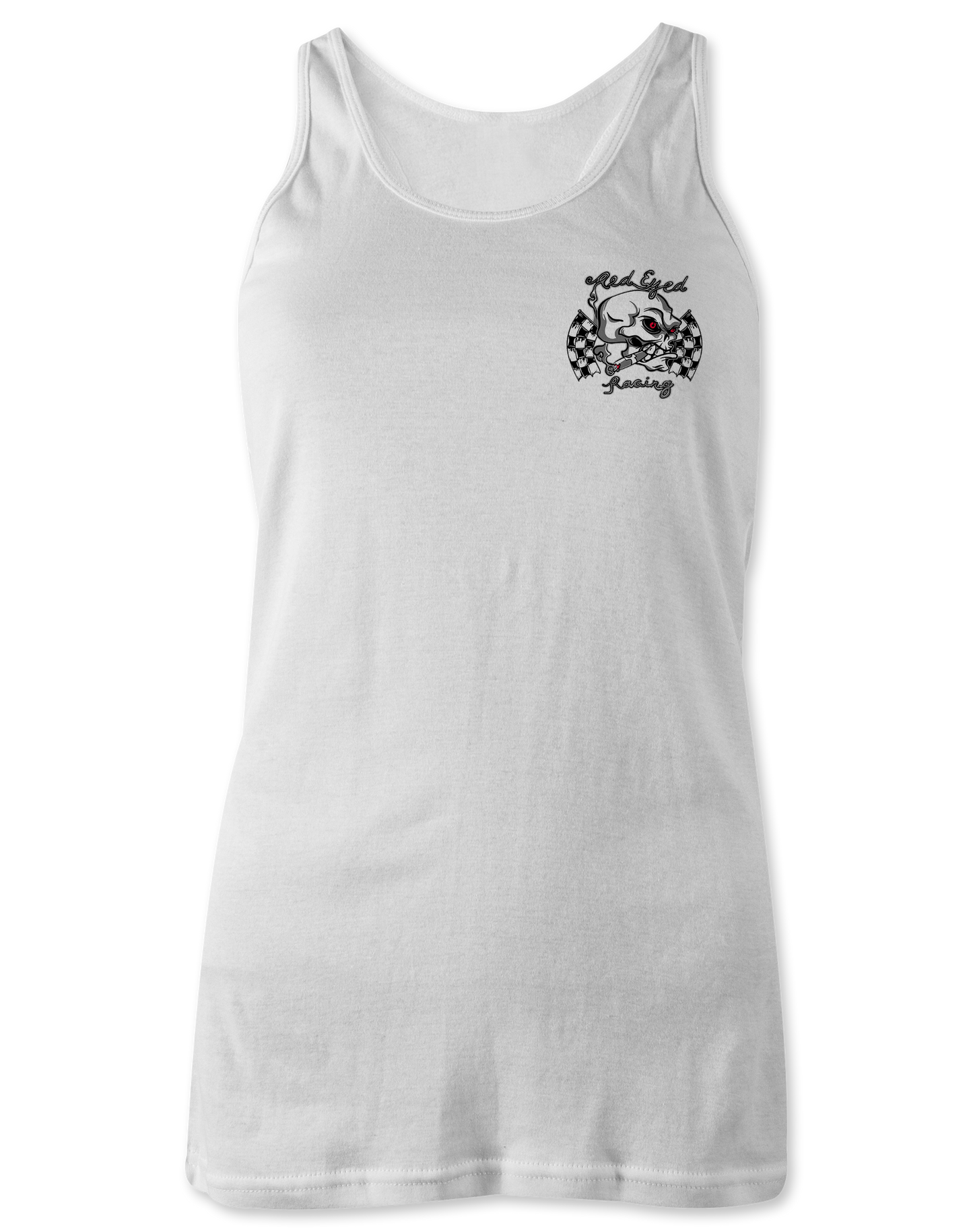 Red Eyed Racing Tank Tops
