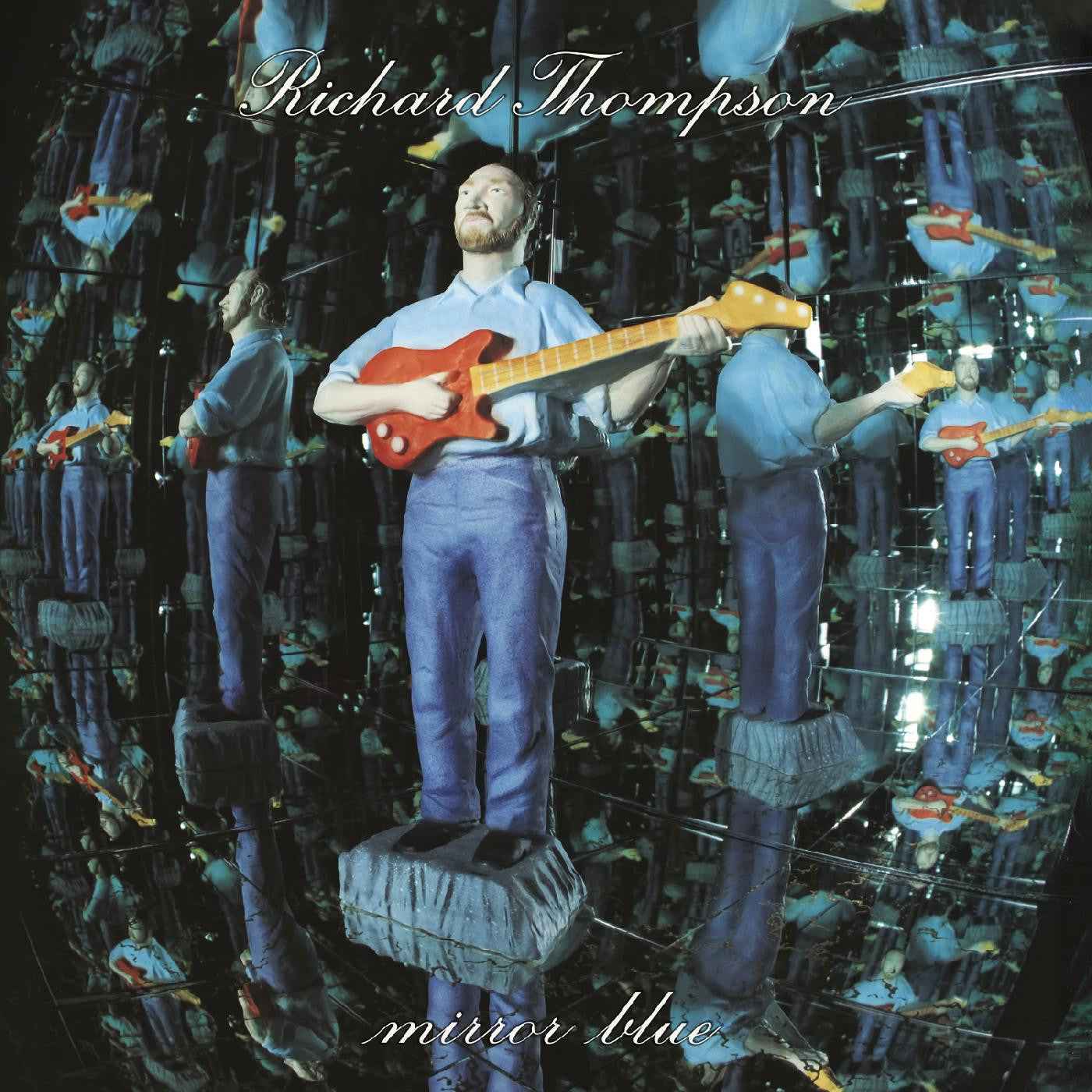 Richard Thompson - Mirror Blue (2-LP, Clear "Mirror" Vinyl, Ltd to 1200) [Vinyl]