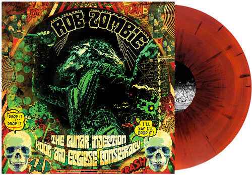 Rob Zombie - Lunar Injection Kool Aid Eclipse Conspiracy (Ox Blood & Orange Swirl w/ Black Splatterl) [Vinyl]