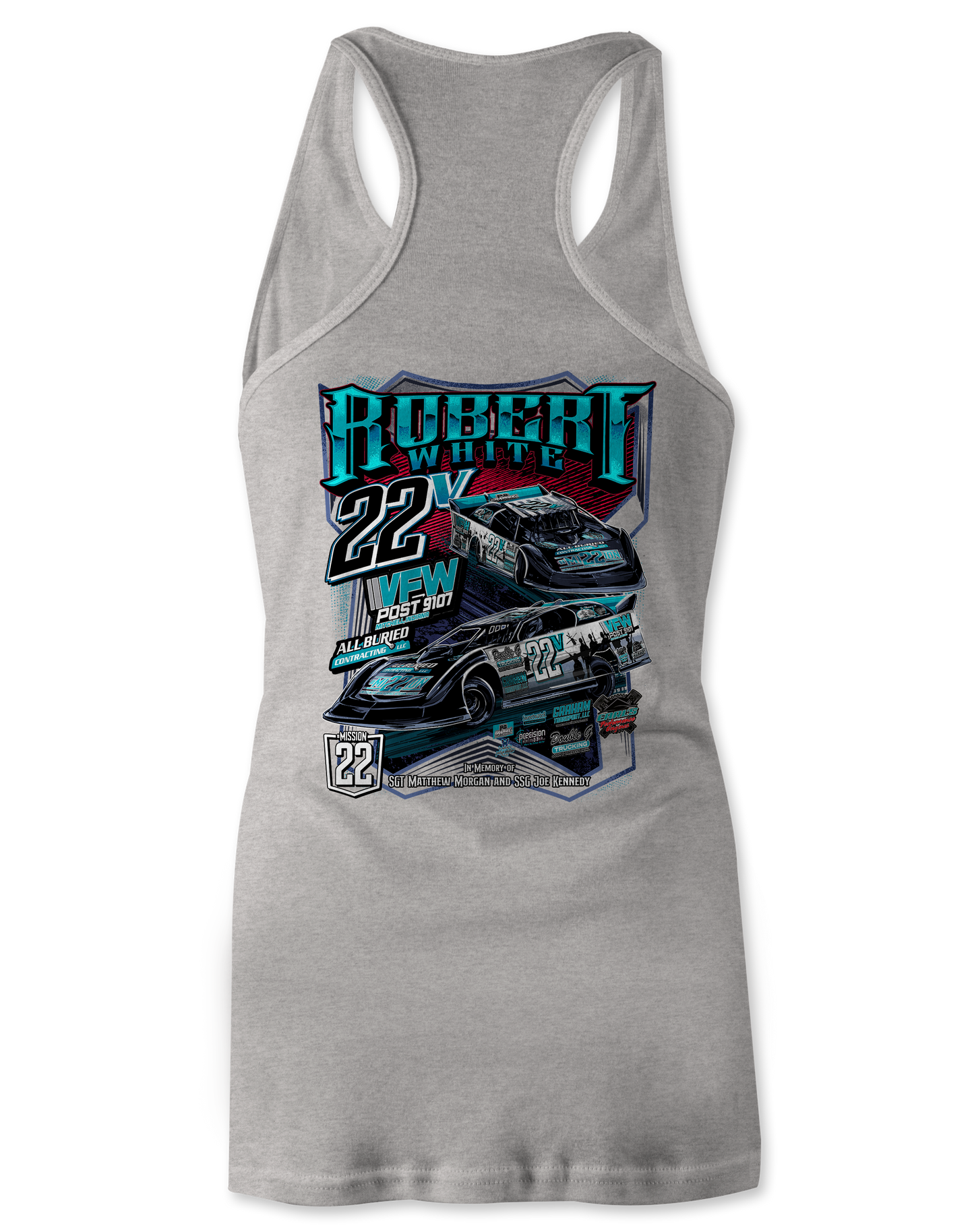 Robert White Tank Tops