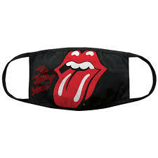 Rolling Stones Rolling Stones Tongue & Logo Face Coverings [Apparel] - Rock Band Apparel