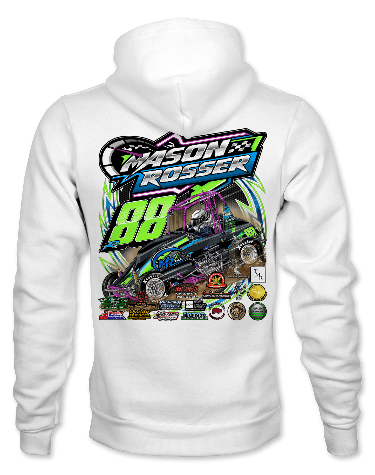 Mason Rosser 2025 Zip Up Hoodies