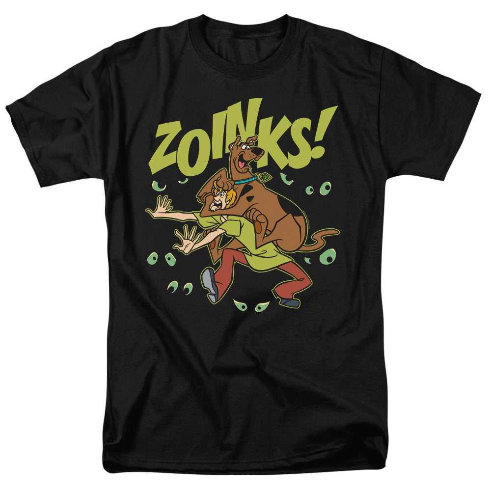 Scooby Doo Zoinks Mens T Shirt Purple Officially Licensed