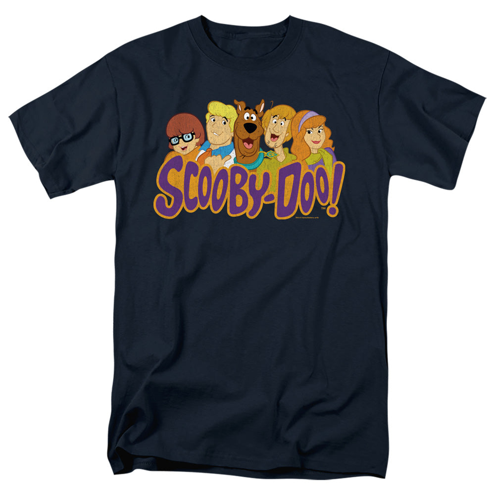 Scooby Doo! Scooby Gang Mens T Shirt Navy Officially Licensed