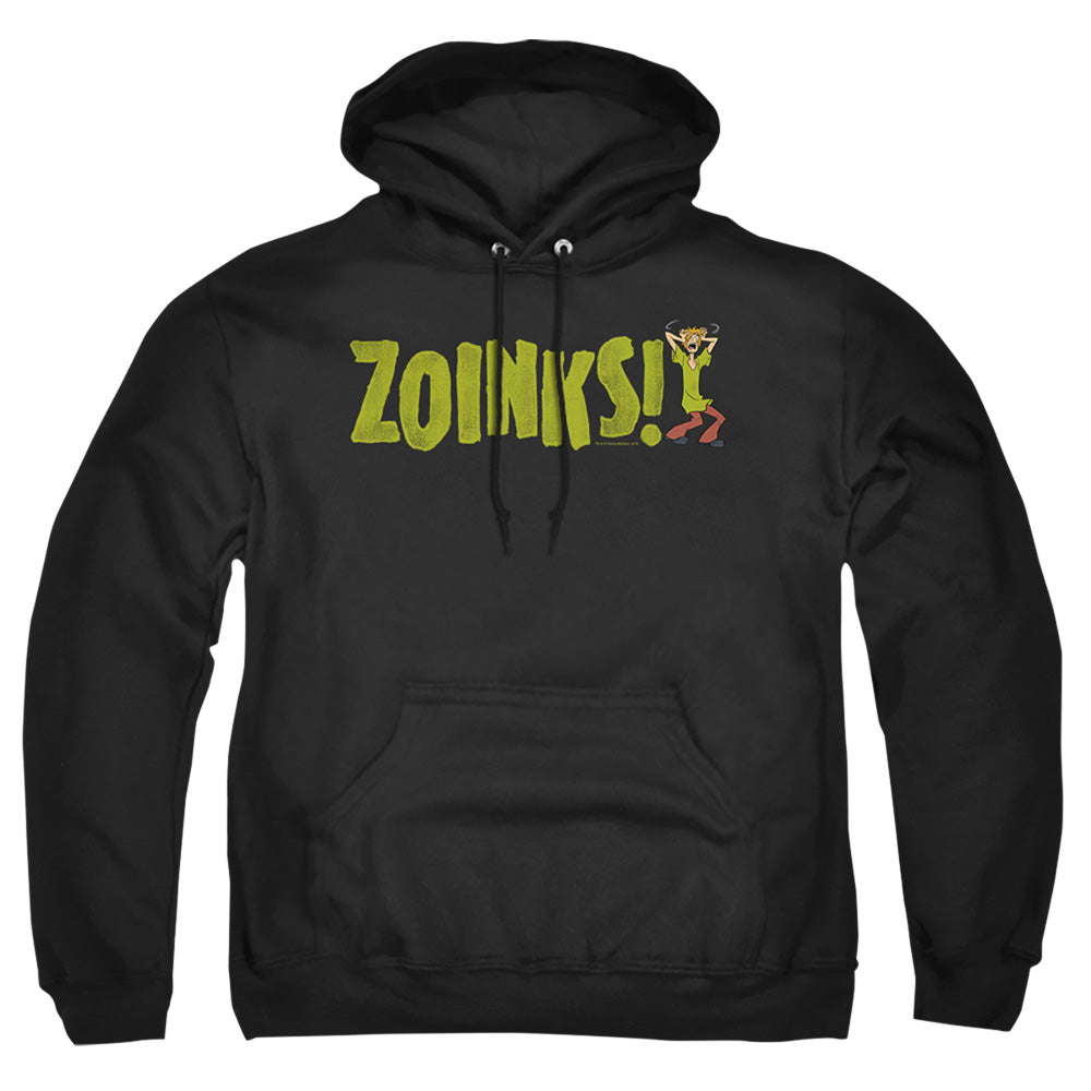 Scooby Doo Zoinks Mens Hoodie Black Officially Licensed