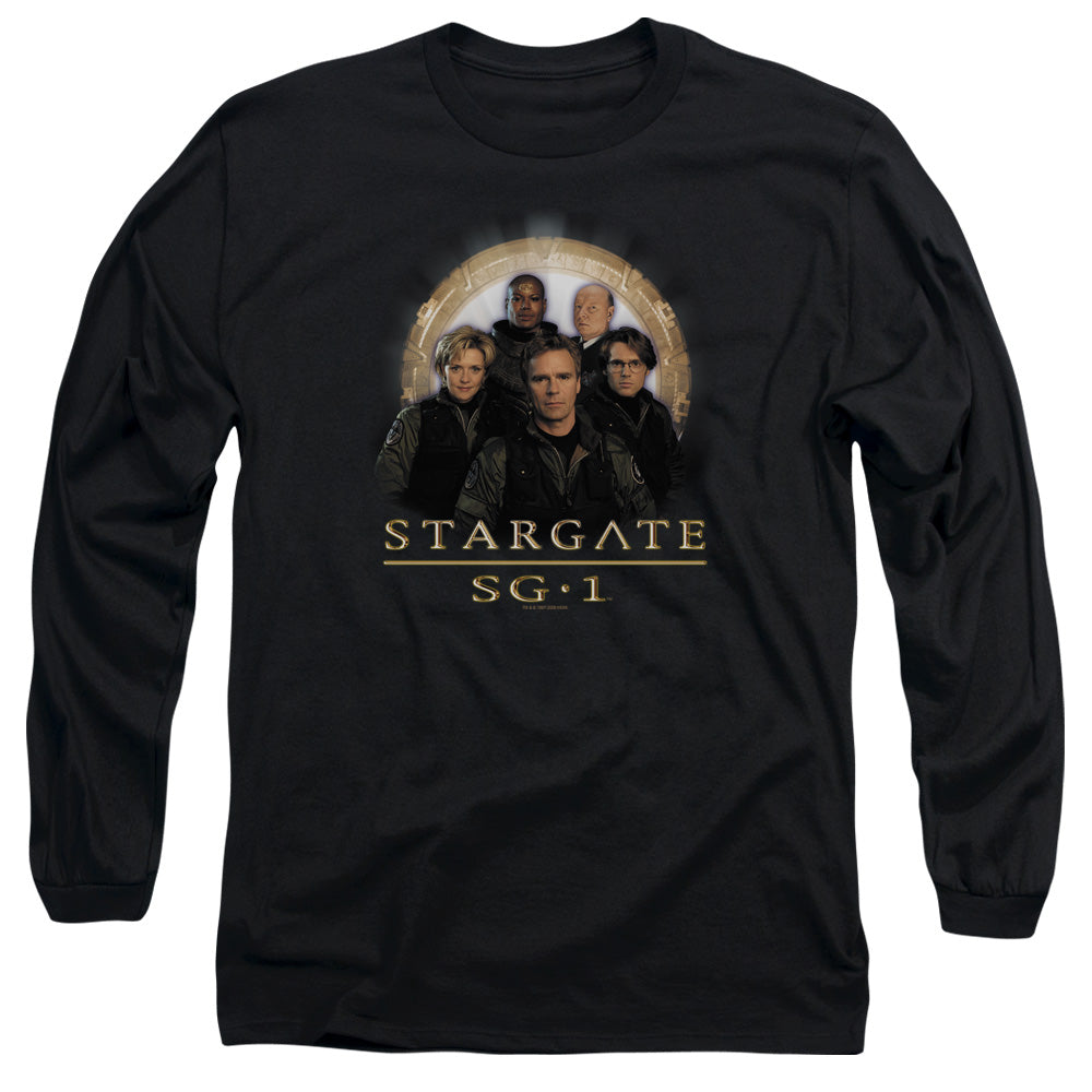 Sg1 Sg1 Team Mens Long Sleeve Shirt Black Officially Licensed