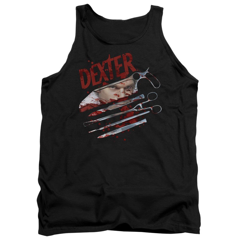 Dexter Blood Never Lies 2 Mens Tank Top Shirt Black Officially Licensed