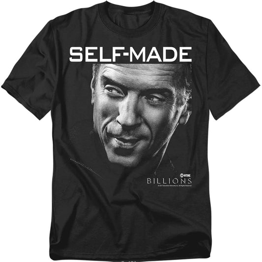 Billions Self Made Mens T Shirt Black Officially Licensed
