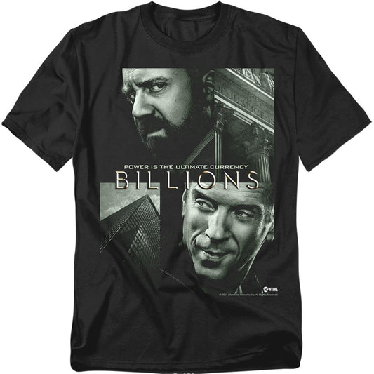 Billions Currency Poster Mens T Shirt Black Officially Licensed