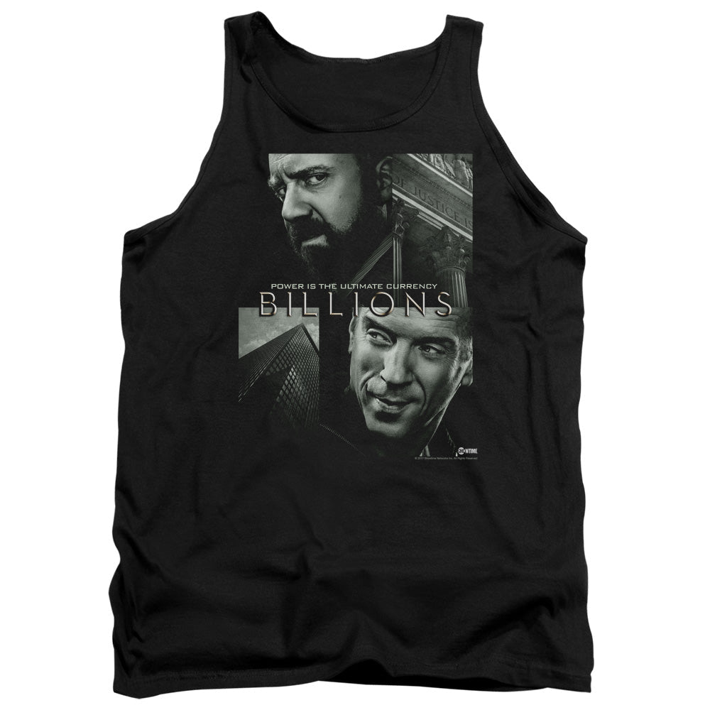 Billions Currency Poster Mens Tank Top Shirt Black Officially Licensed