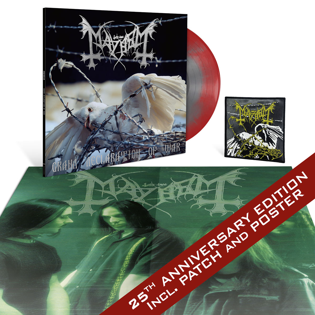 Mayhem - Grand Declaration of War 25th Anniversary LP