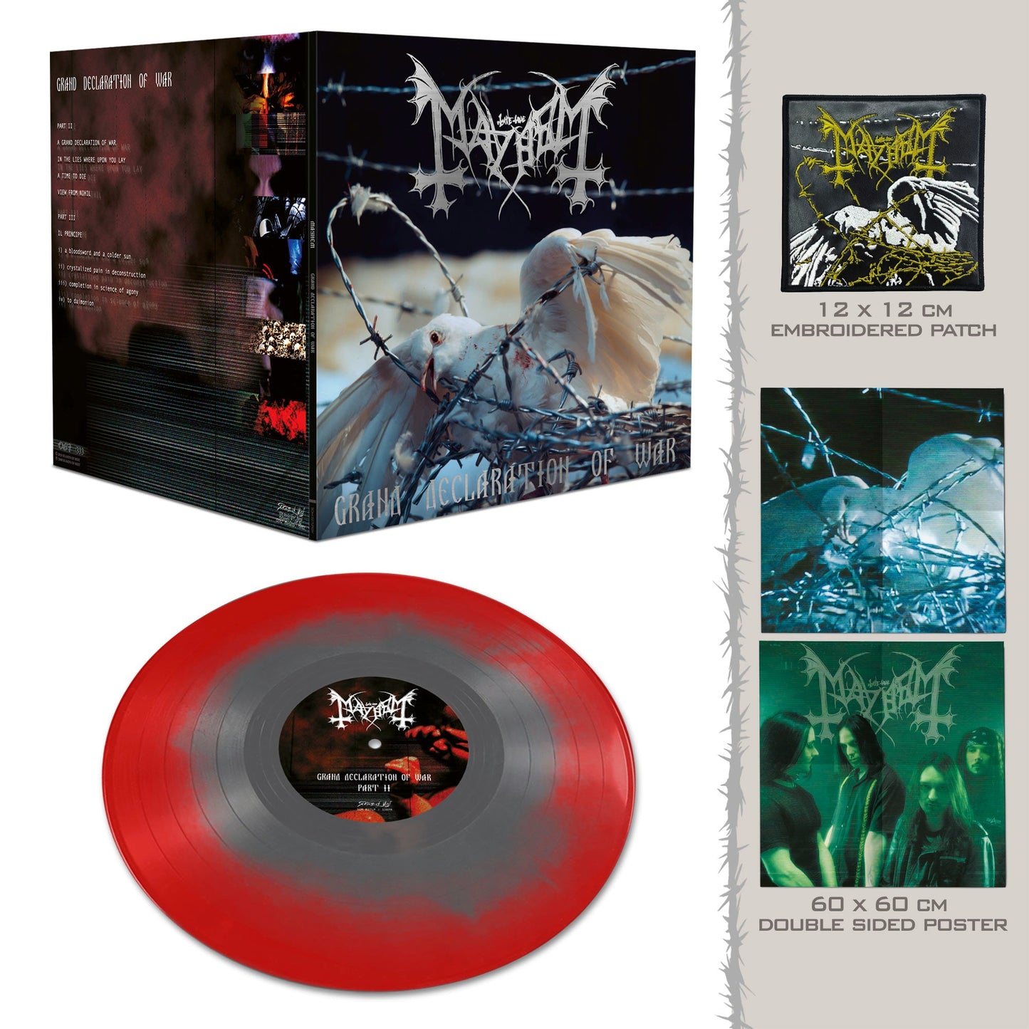 Mayhem - Grand Declaration of War 25th Anniversary LP