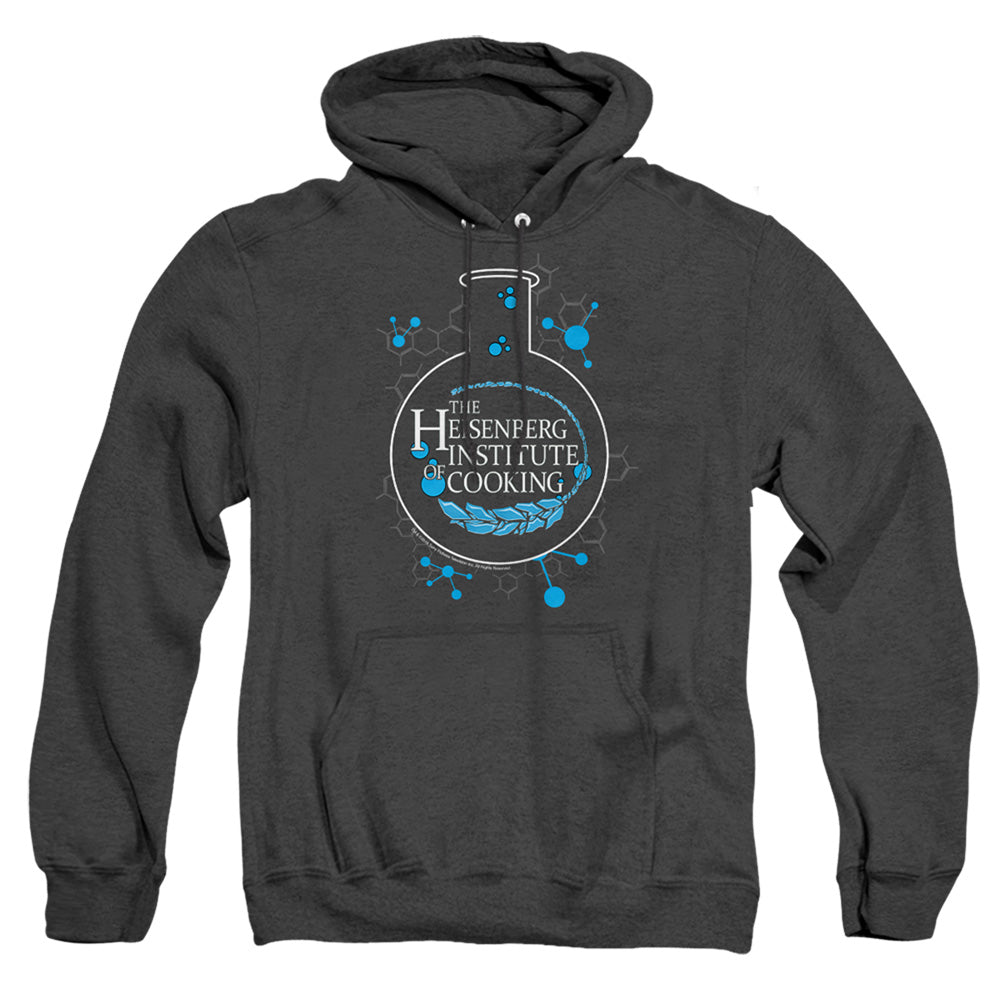 Breaking Bad Heisenberg Institute Of Cooking Mens Heather Hoodie Black Officially Licensed