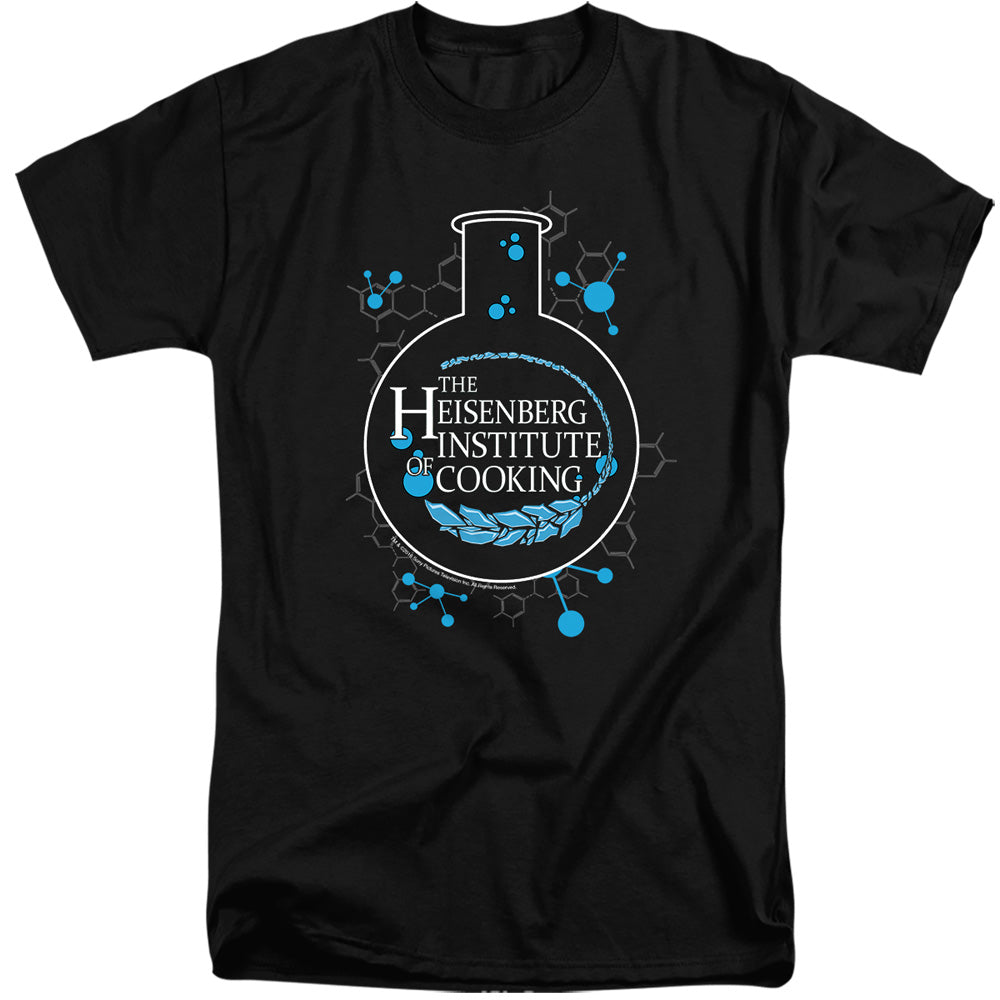 Breaking Bad Heisenberg Institute Of Cooking Mens Tall T Shirt Black Officially Licensed