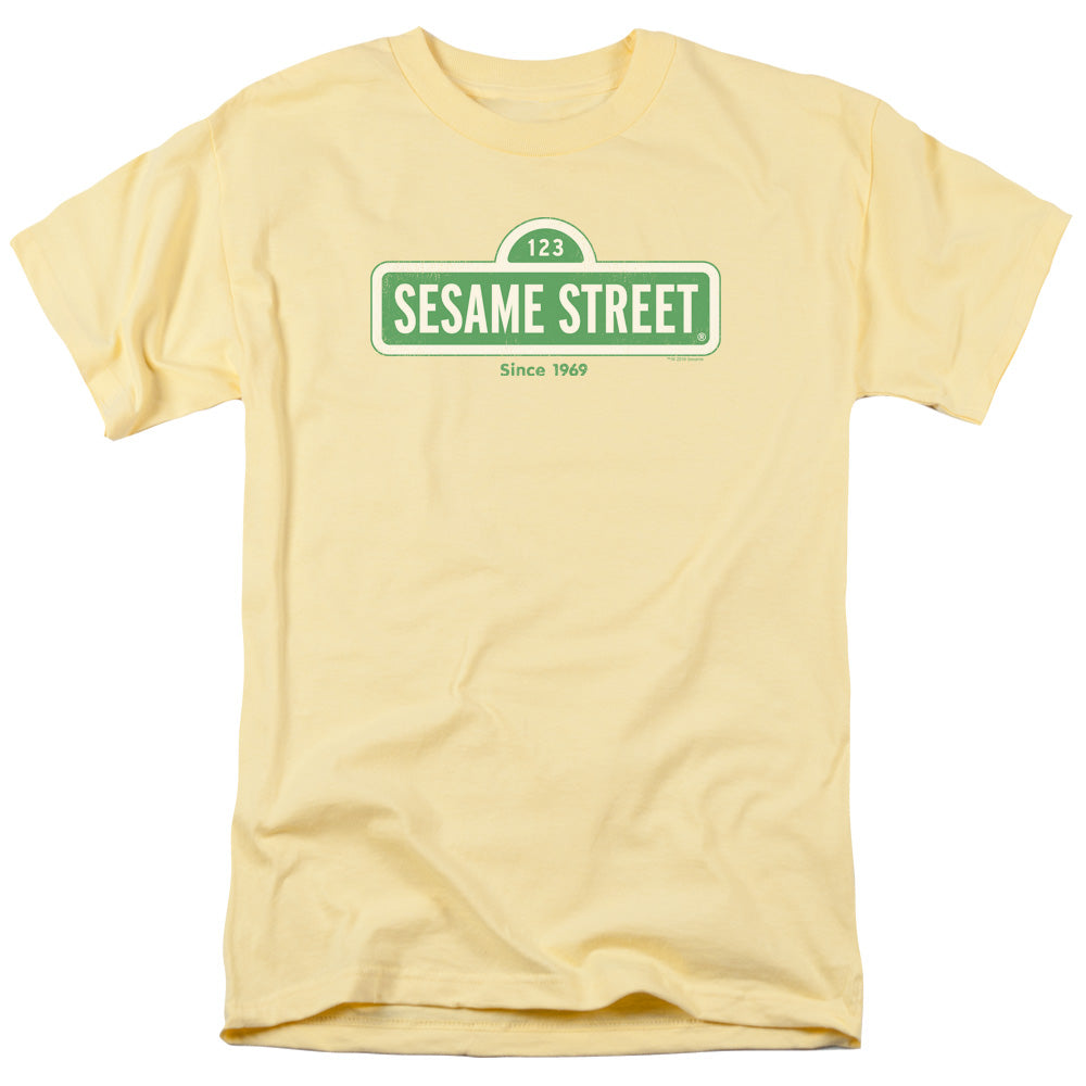 Sesame Street Since 1969 Mens T Shirt Banana Officially Licensed