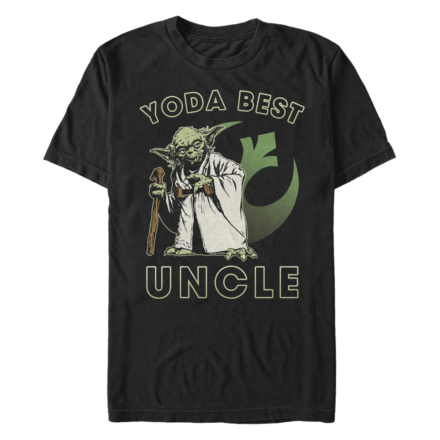 Star Wars Yoda Best Uncle Mens T Shirt