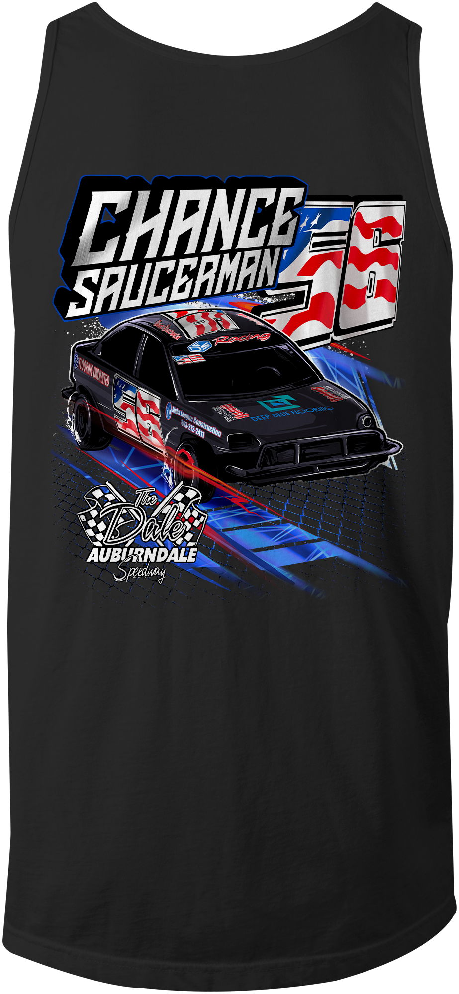 Chance Saucerman Tank Tops