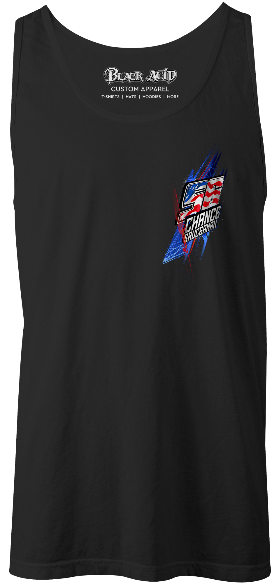 Chance Saucerman Tank Tops