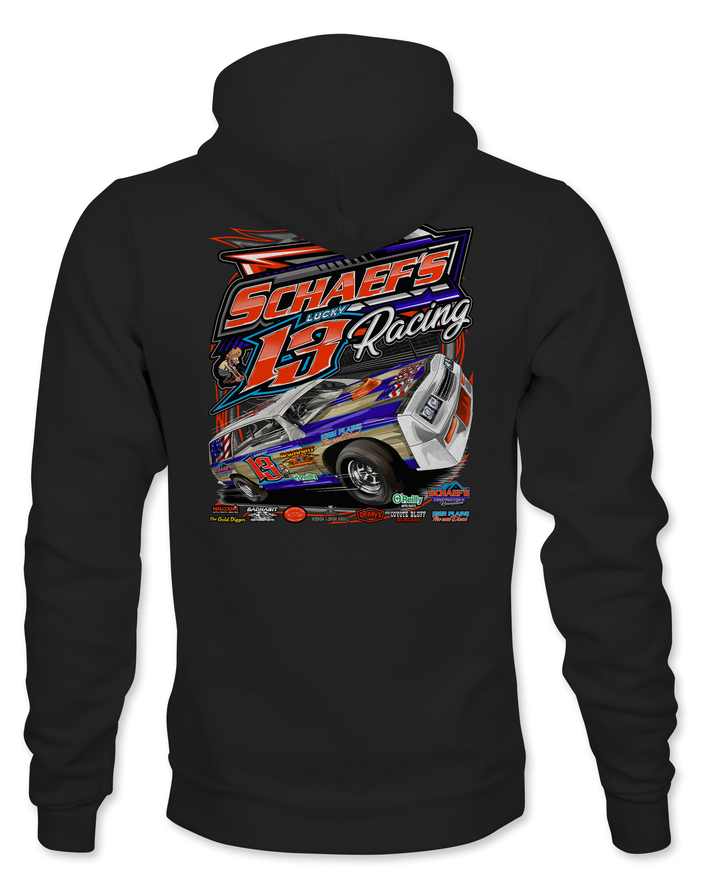Schaef's Racing Hoodies