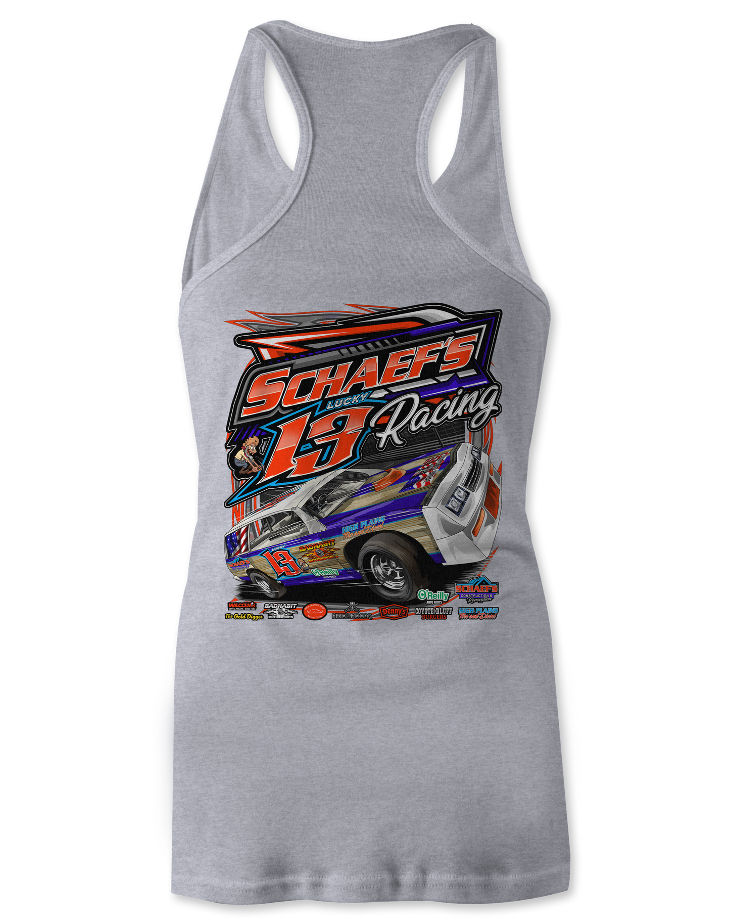 Schaef's Racing Tank Tops
