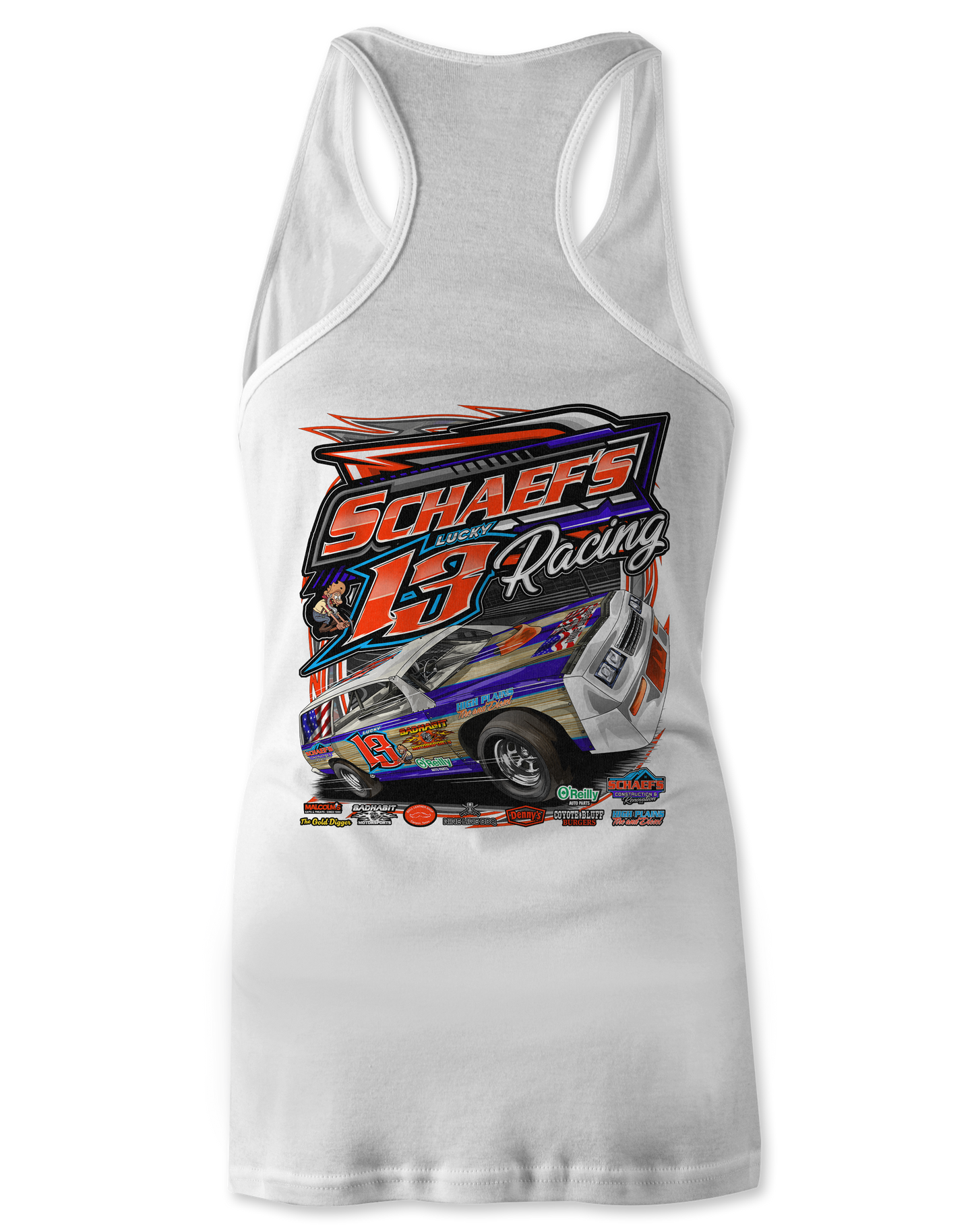 Schaef's Racing Tank Tops
