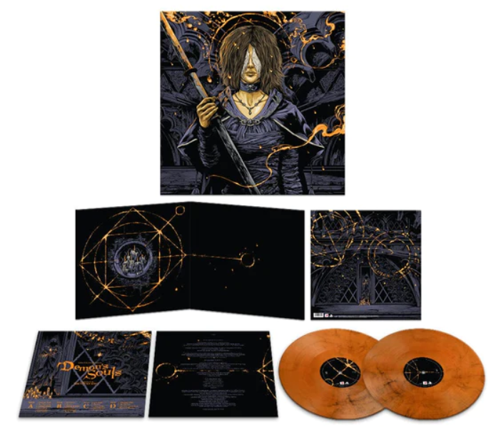 Demon's Souls (Limited Edition, Orange/Gray Marble Vinyl, MONDO) [Vinyl]