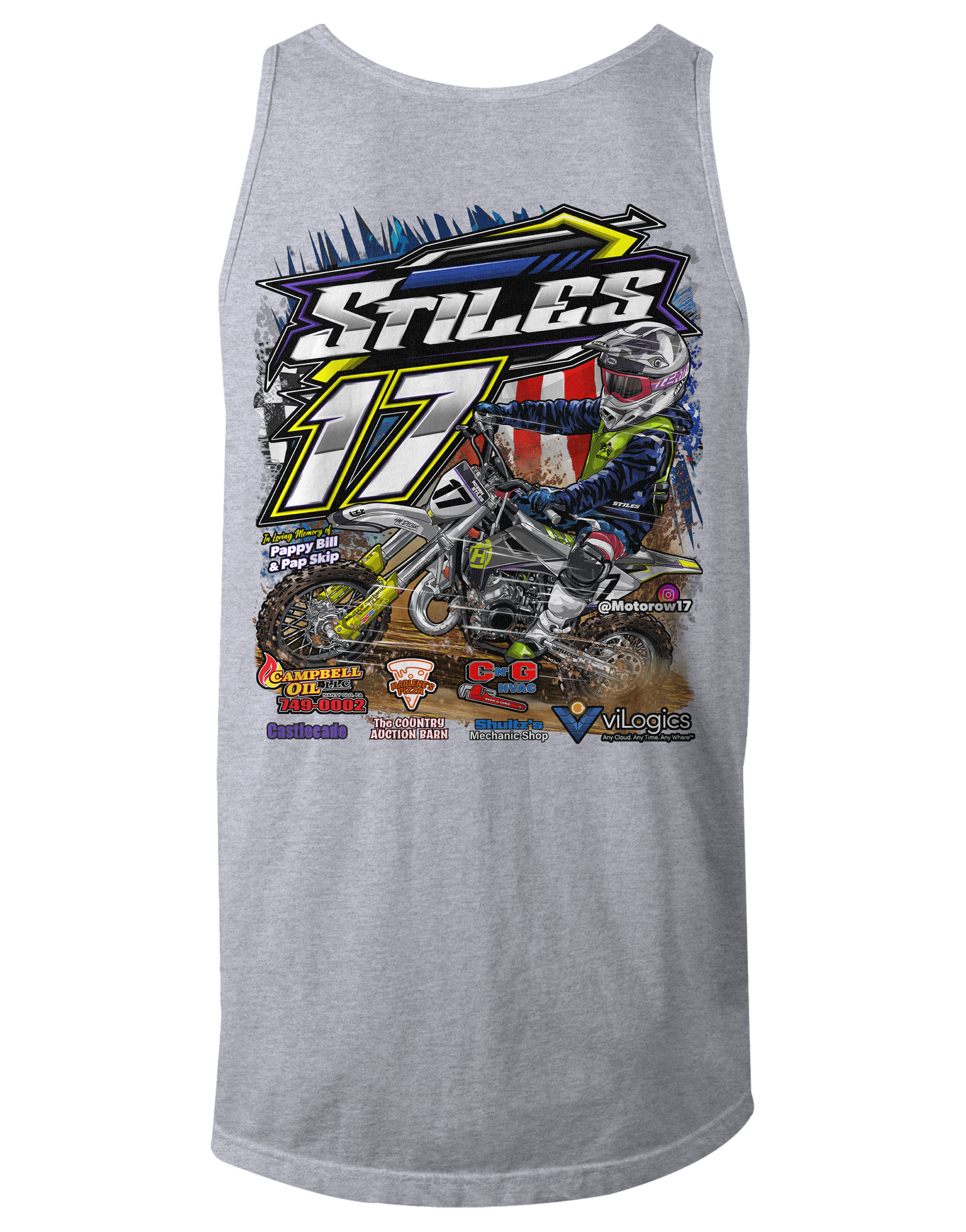 Stiles Racing Tank Tops