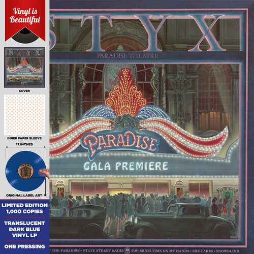 Styx - Paradise Theatre (Blue Vinyl) [Vinyl]